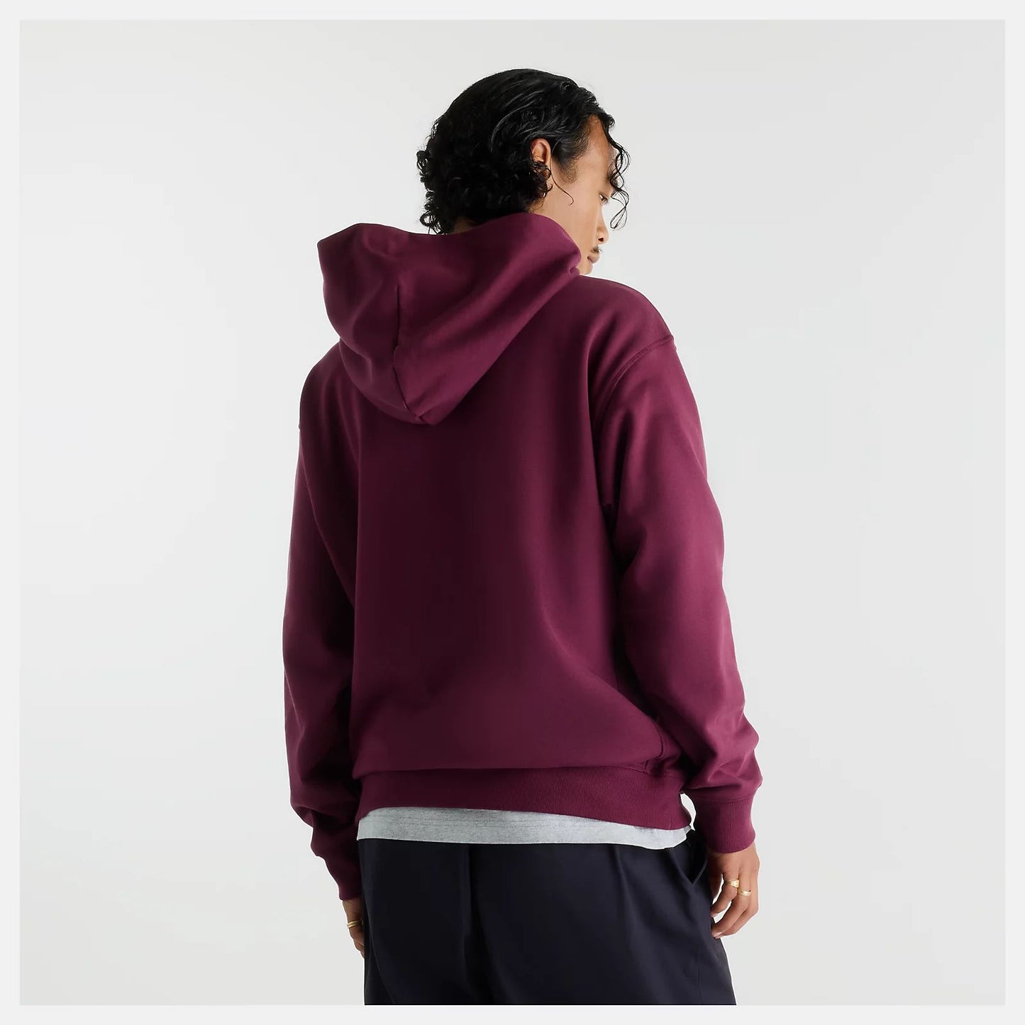 New Balance Numeric French Terry Hoodie Red
