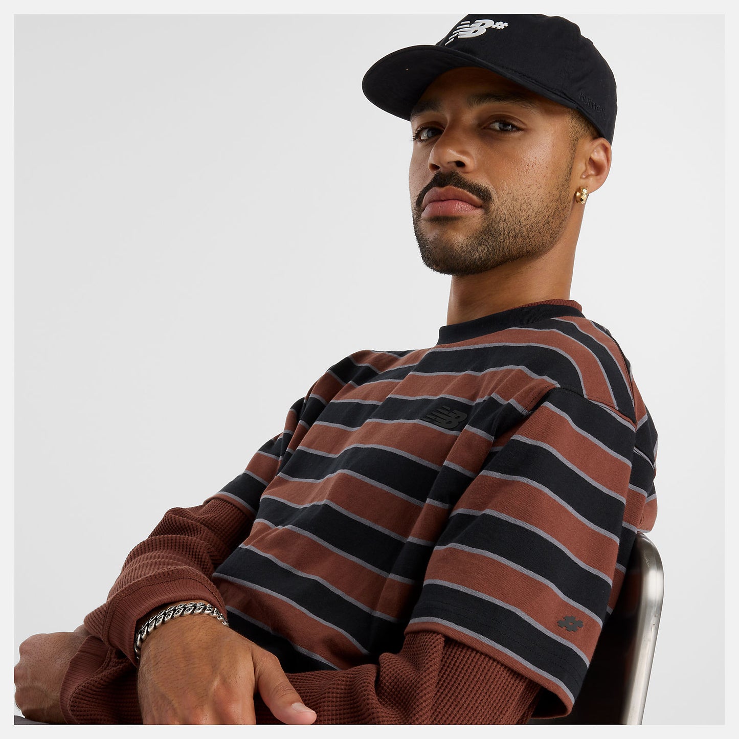 New Balance Numeric Thin Stripe T-Shirt