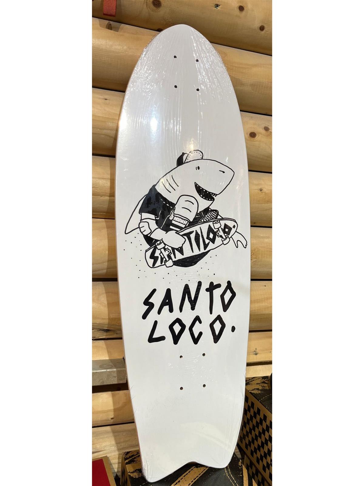 SantoLoco x Wahiawa Surfskate 31,5" Deck