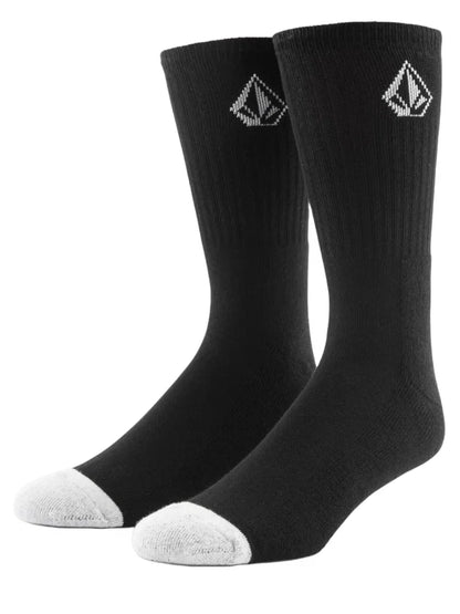 Volcom Full Stone Sock Pacote com 3 unidades 