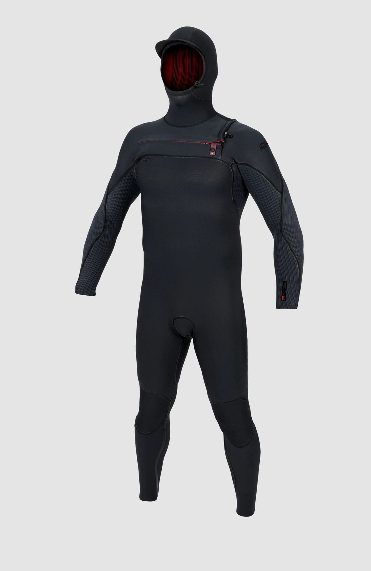 O'Neill Hyperfreak Fire Wetsuit 5/4+ Hooded Black