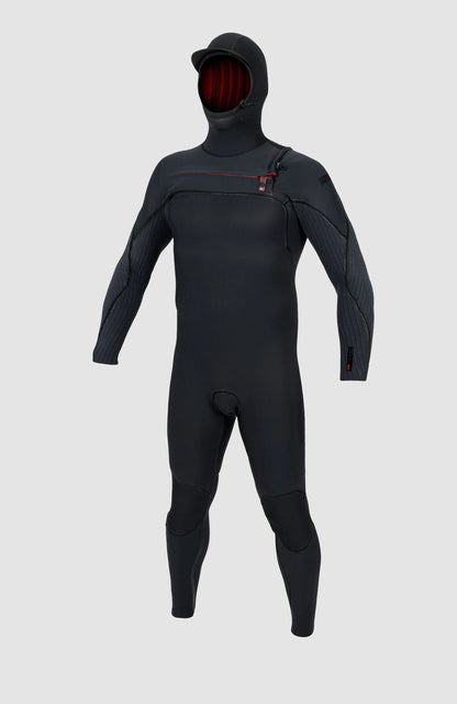 O'Neill Hyperfreak Fire Wetsuit 5/4+ Hooded Black