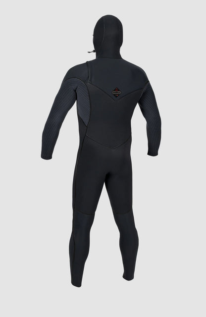 O'Neill Hyperfreak Fire Wetsuit 5/4+ Hooded Black