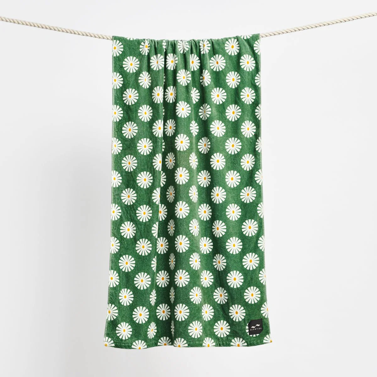 Slowtide Sun Dazed Towel Green