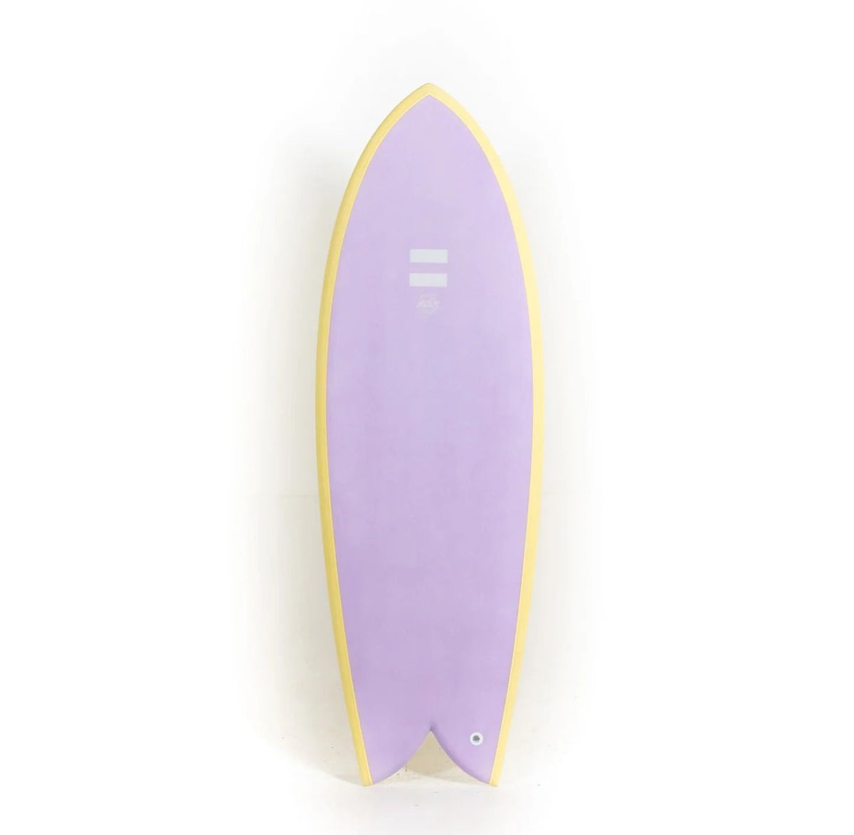 Indio Endurance DAB Fish Surfboard Cream Lilac Pink 5'3"