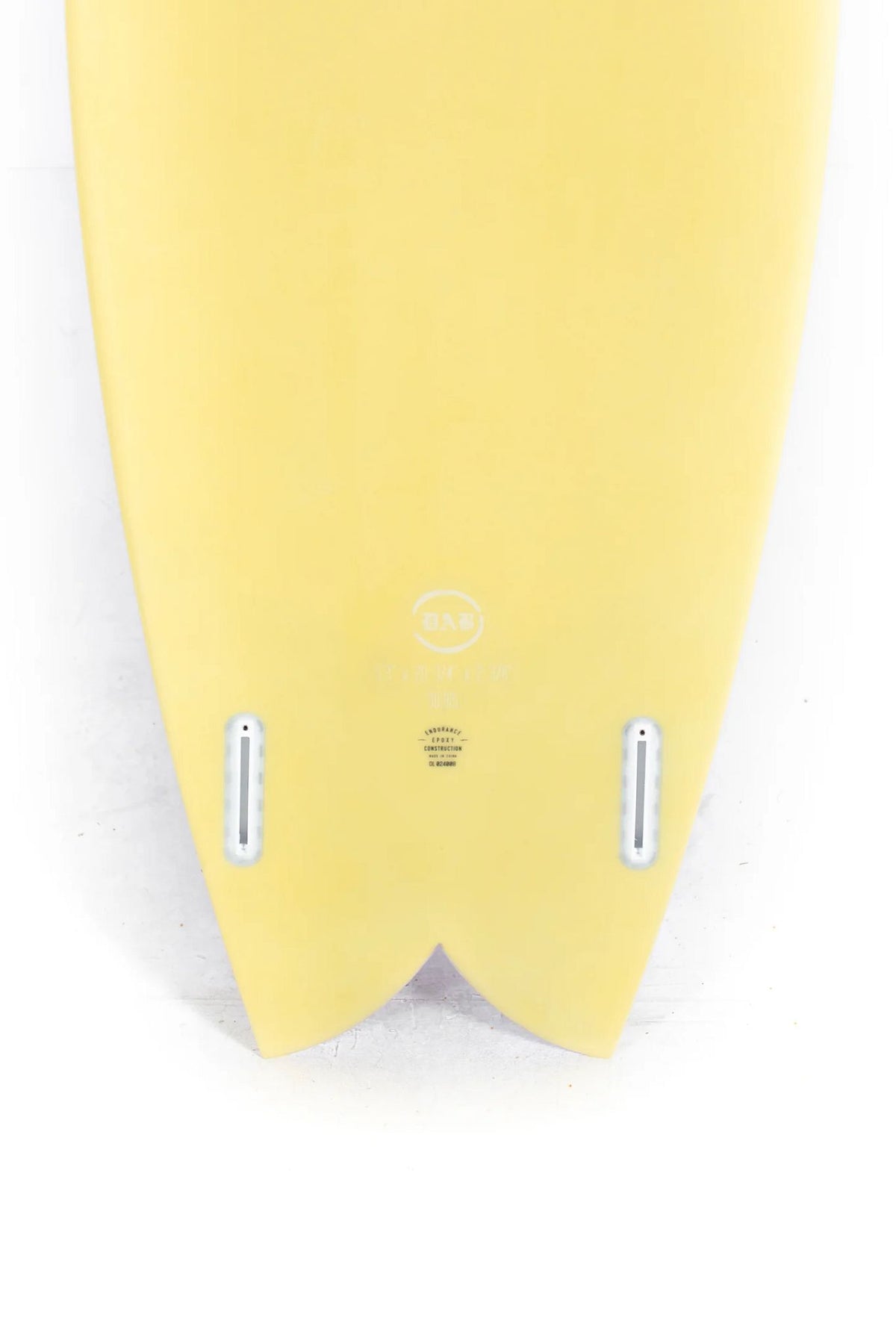 Indio Endurance DAB Fish Surfboard Cream Lilac Pink 5'3"