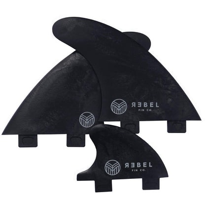 Rebel Rapid Fin Set FCS I - recyceltes Carbon