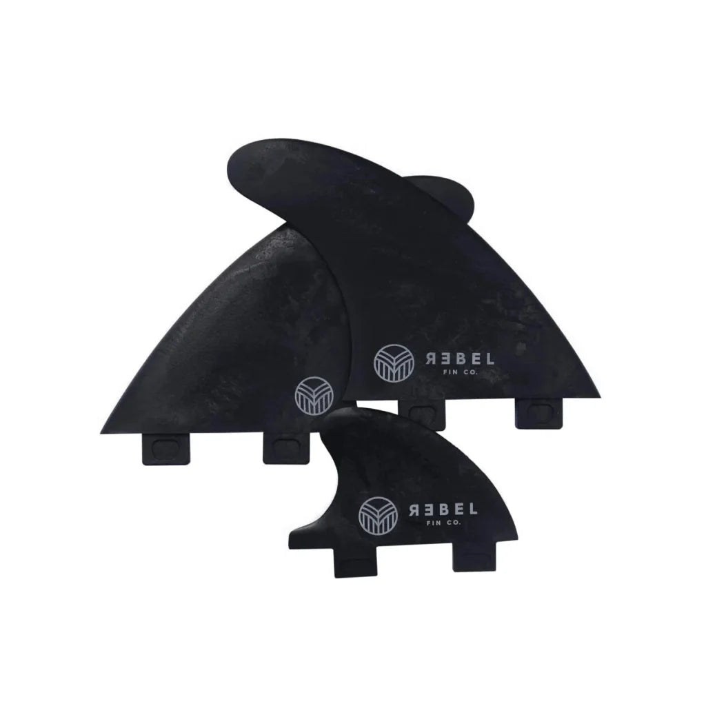 Rebel Rapid Fin Set FCS I - M - recyceltes Carbon