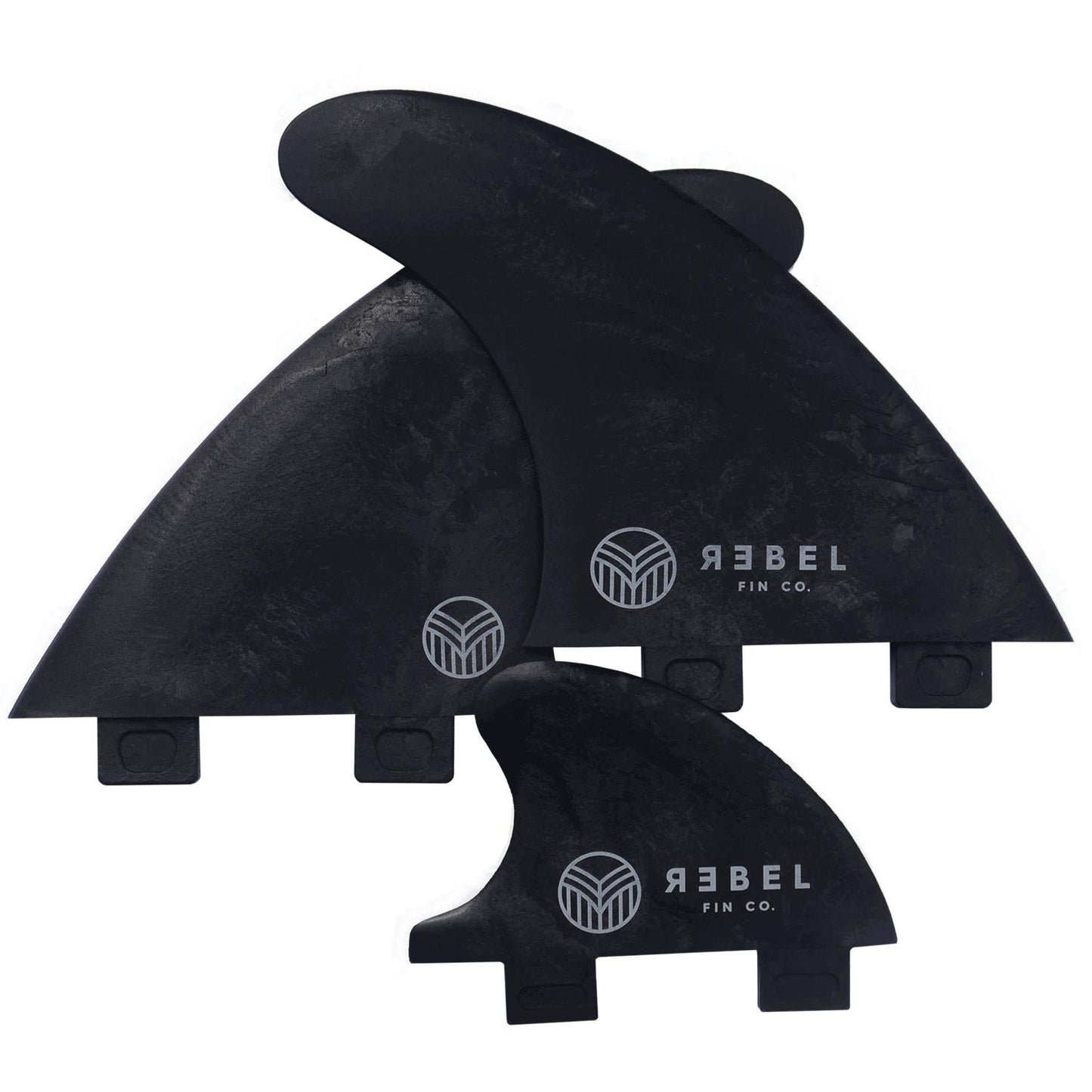 Rebel Rapid Fin Set  S FCS I - recyceltes Carbon