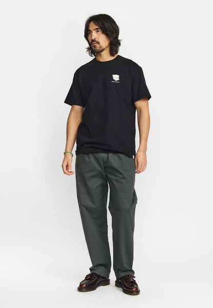 Revolution Printed Tee Black