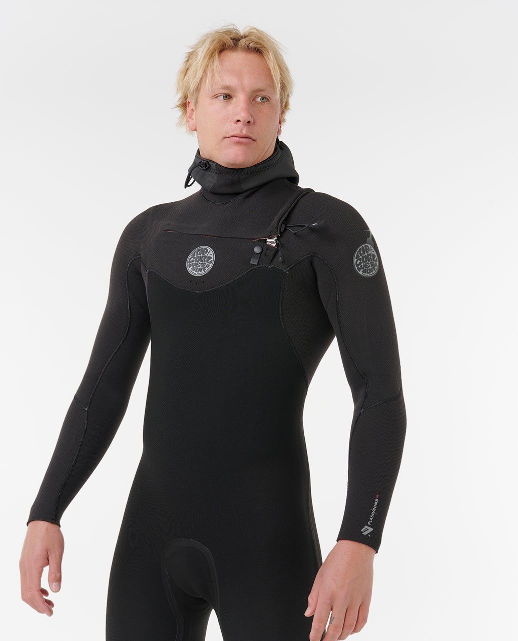 Rip Curl Wms Flashbomb 6/4 Neoprenanzug mit Brustreißverschluss und Kapuze