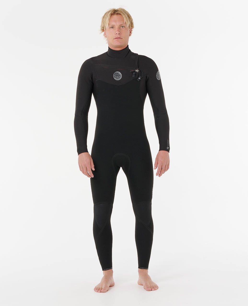 RipCurl Flashbomb CZ 4/3 Wetsuit Black Schwarz