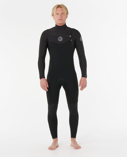 RipCurl Flashbomb CZ 4/3 Wetsuit Black Schwarz