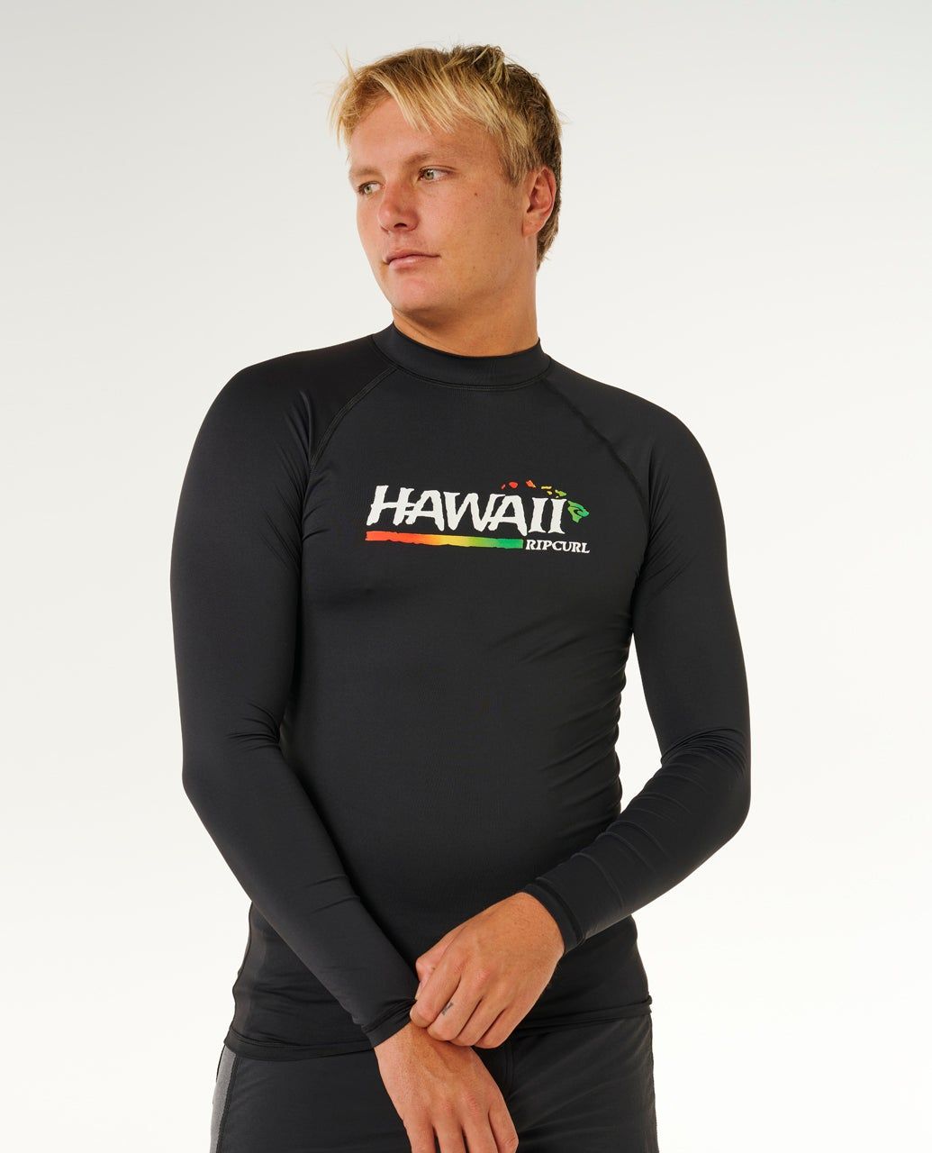 Rip Curl Hawaii Gritty UPF Longsleeve Black