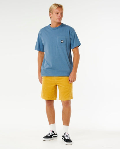 Rip Curl Premium Surf Cord 19 Volley Shorts Pine Night Golden Hour