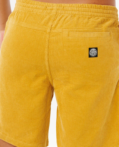 Rip Curl Premium Surf Cord 19 Volley Shorts Pine Night Golden Hour