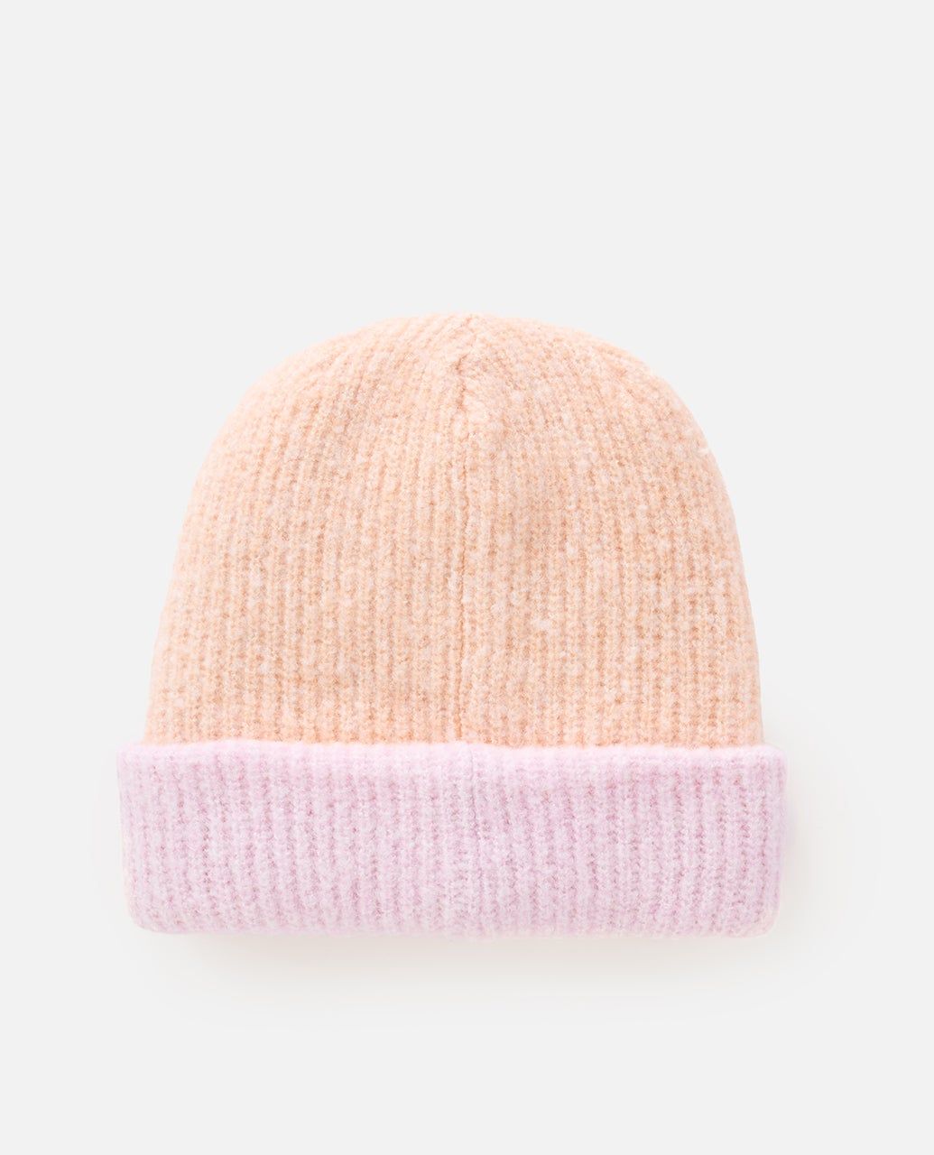 RipCurl 2 Tone Reg Revo Beanie Peach / Lilac