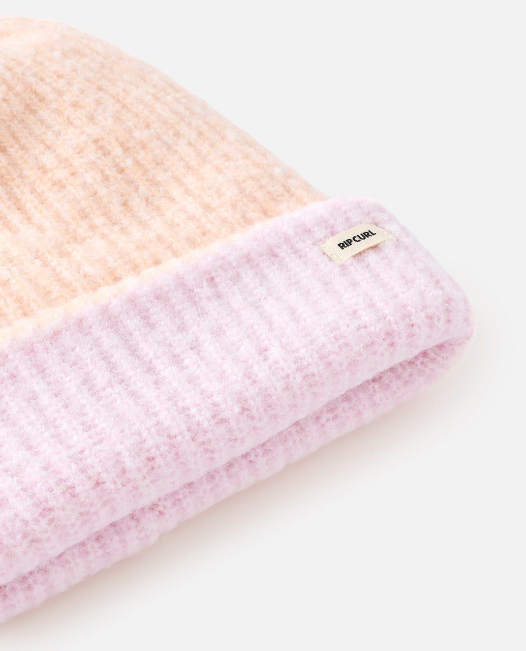 RipCurl 2 Tone Reg Revo Beanie Peach / Lilac
