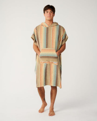 RipCurl Classic Surf Hooded Towel Khaki Sand 104cm / 40,9"