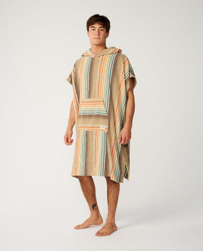 RipCurl Classic Surf Hooded Towel Khaki Sand 104cm / 40,9"