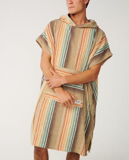 RipCurl Classic Surf Hooded Towel Khaki Sand 104cm / 40,9"