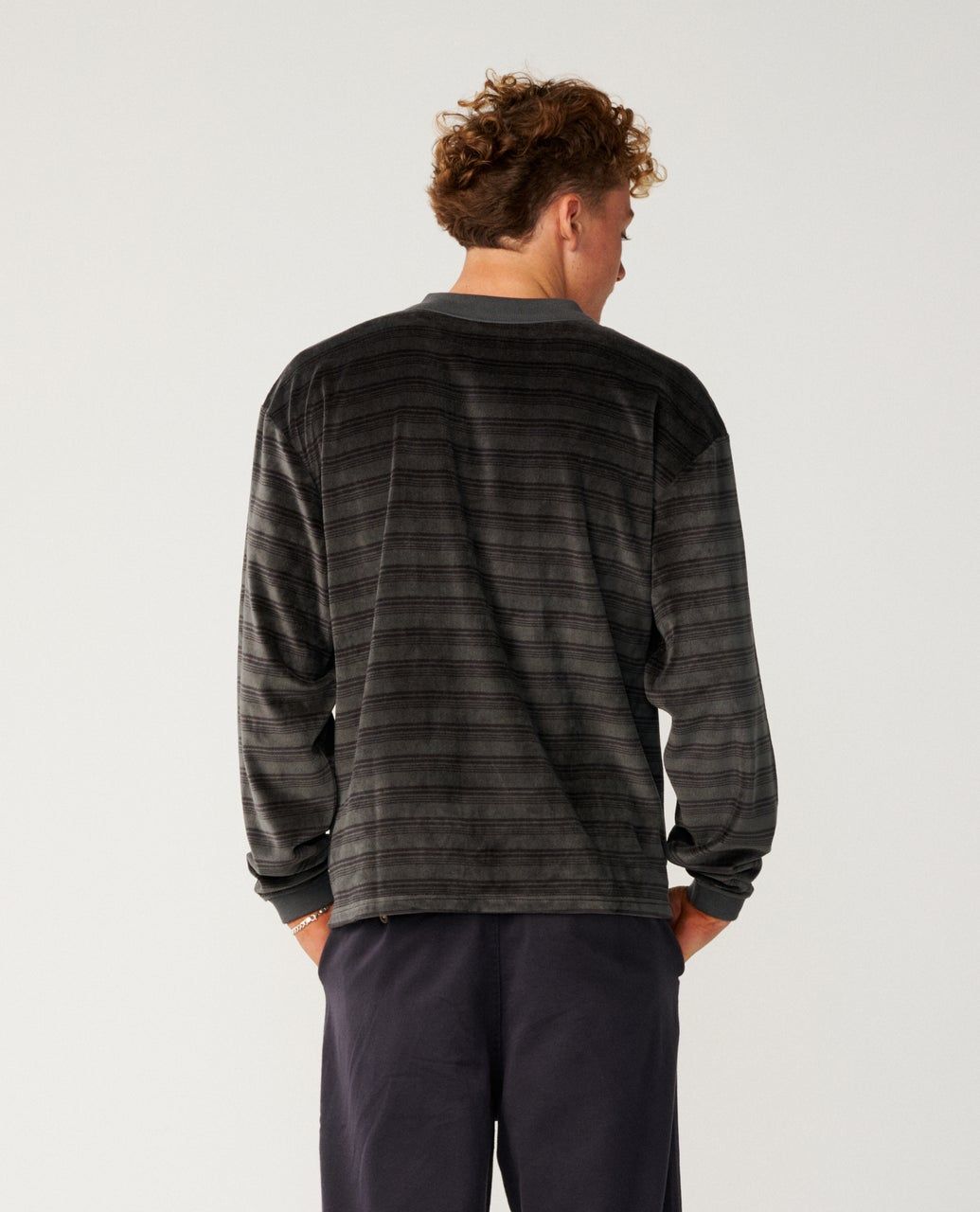 RipCurl Disorder Polo Washed Black