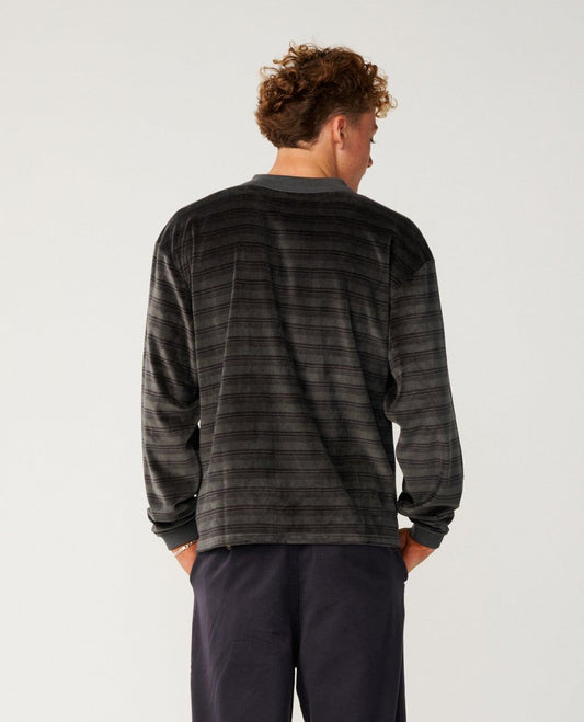 RipCurl Disorder Polo Washed Black