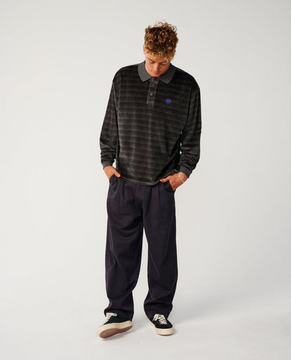 RipCurl Disorder Polo Washed Black