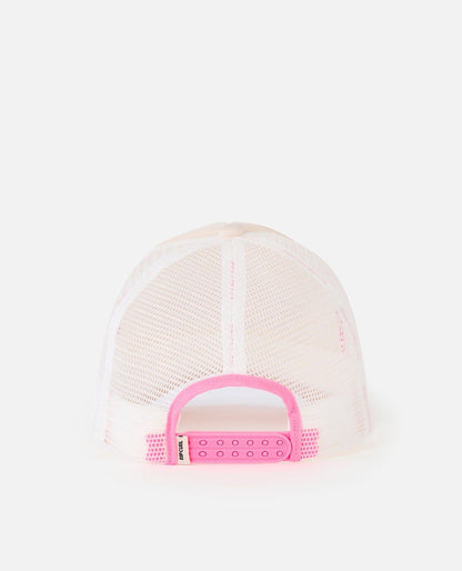 RipCurl Mixed Revival Trucker Cap Natural/Pink Natural / Pink