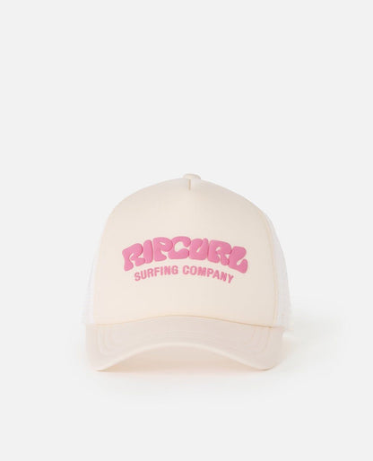 RipCurl Mixed Revival Trucker Cap Natural/Pink Natural / Pink