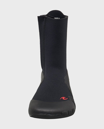 RipCurl Omega 3mm Round Toe Zip Boot Black