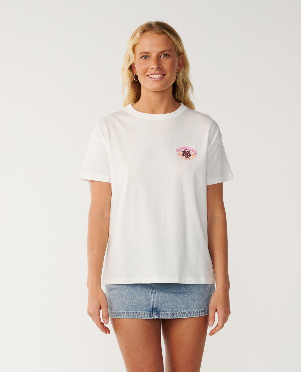 RipCurl Party Wave Art Relaxed Tee
