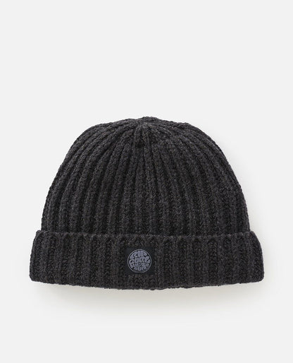 RipCurl Premium Surf Reg Beanie Washed Black
