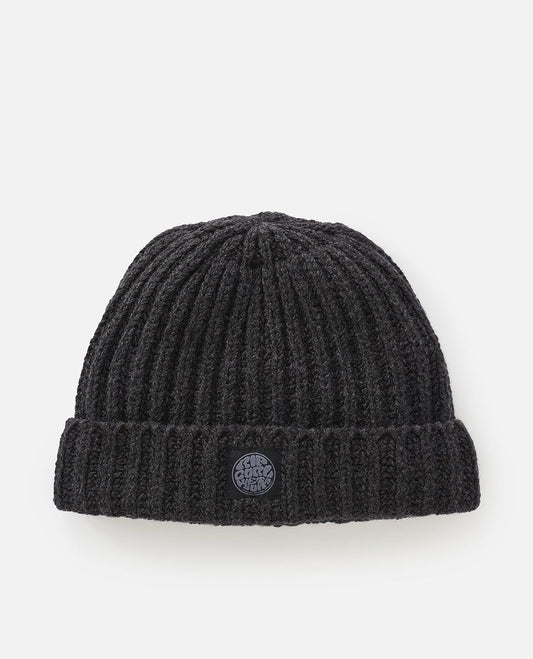 RipCurl Premium Surf Reg Beanie Washed Black