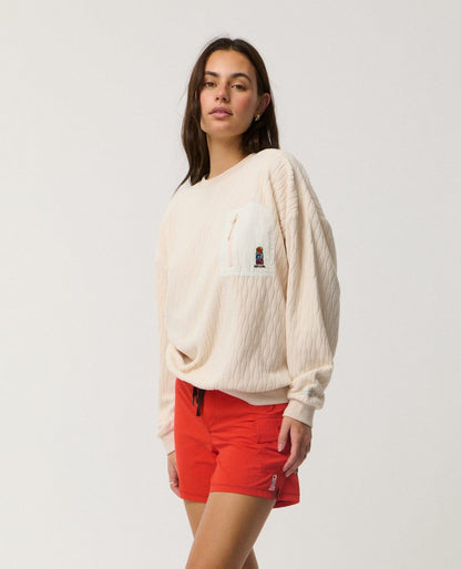 RipCurl S-Series Jacquard Fleece Sweatshirt Shell