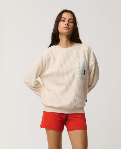 RipCurl S-Series Jacquard Fleece Sweatshirt Shell