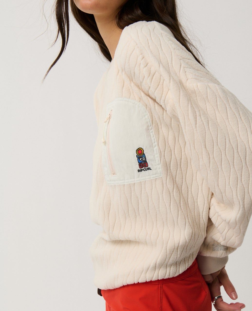 RipCurl S-Series Jacquard Fleece Sweatshirt Shell