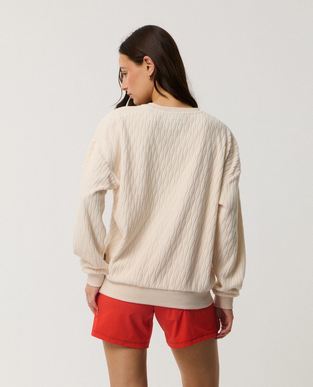 RipCurl S-Series Jacquard Fleece Sweatshirt Shell