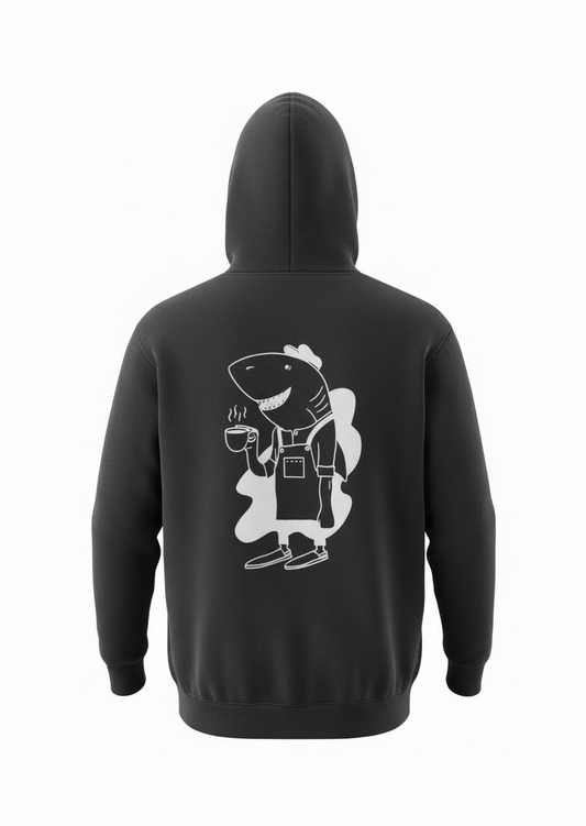 SantoLoco Barista Hoodie Dunkelgrau