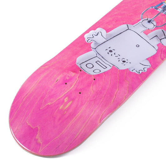 Robotron "Grabber" pink Deck 8.0"