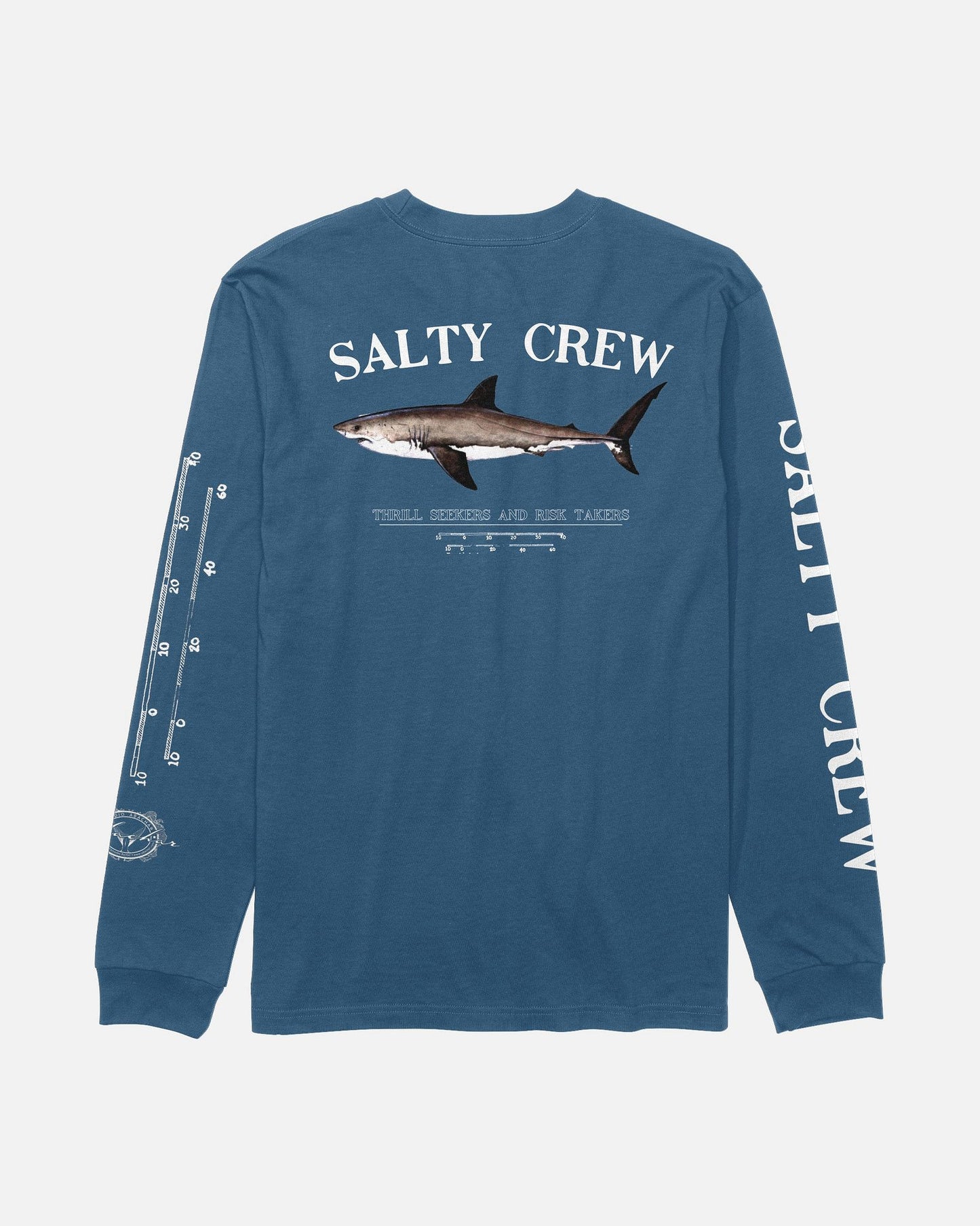 Salty Crew Bruce Longsleeve Cast Blue