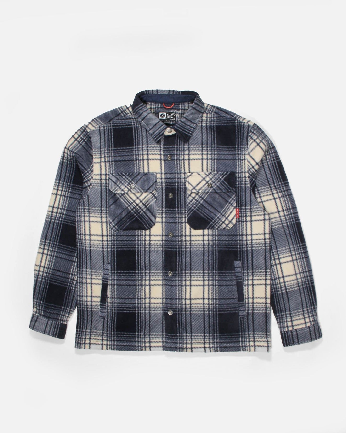 Salty Crew Keel Polar Shirt Navy
