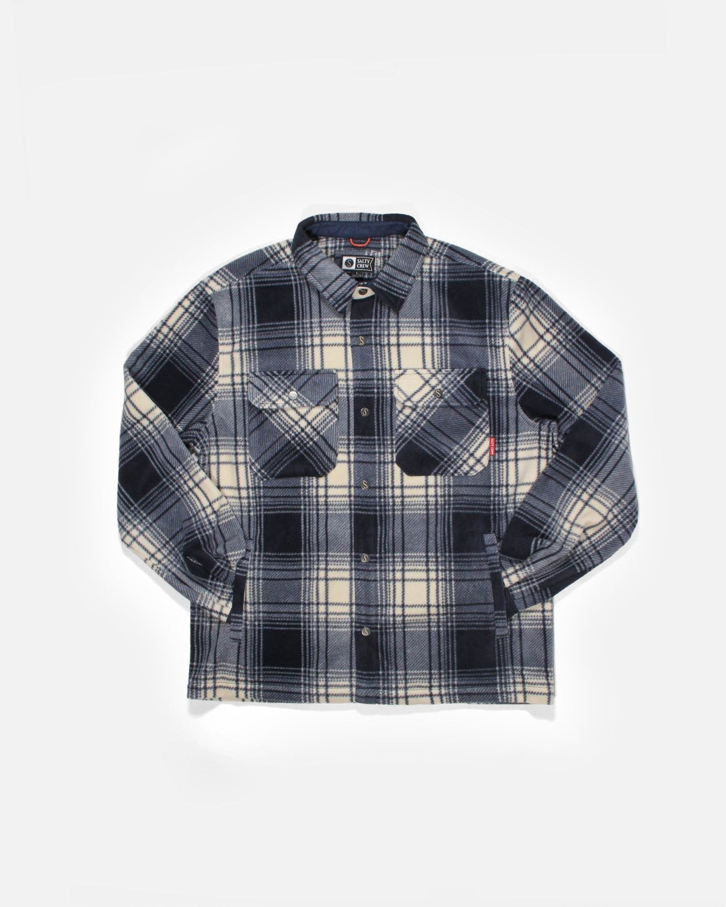 Salty Crew Keel Polar Shirt Navy