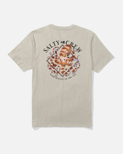 Salty Crew Octopod Tee Moonbeam