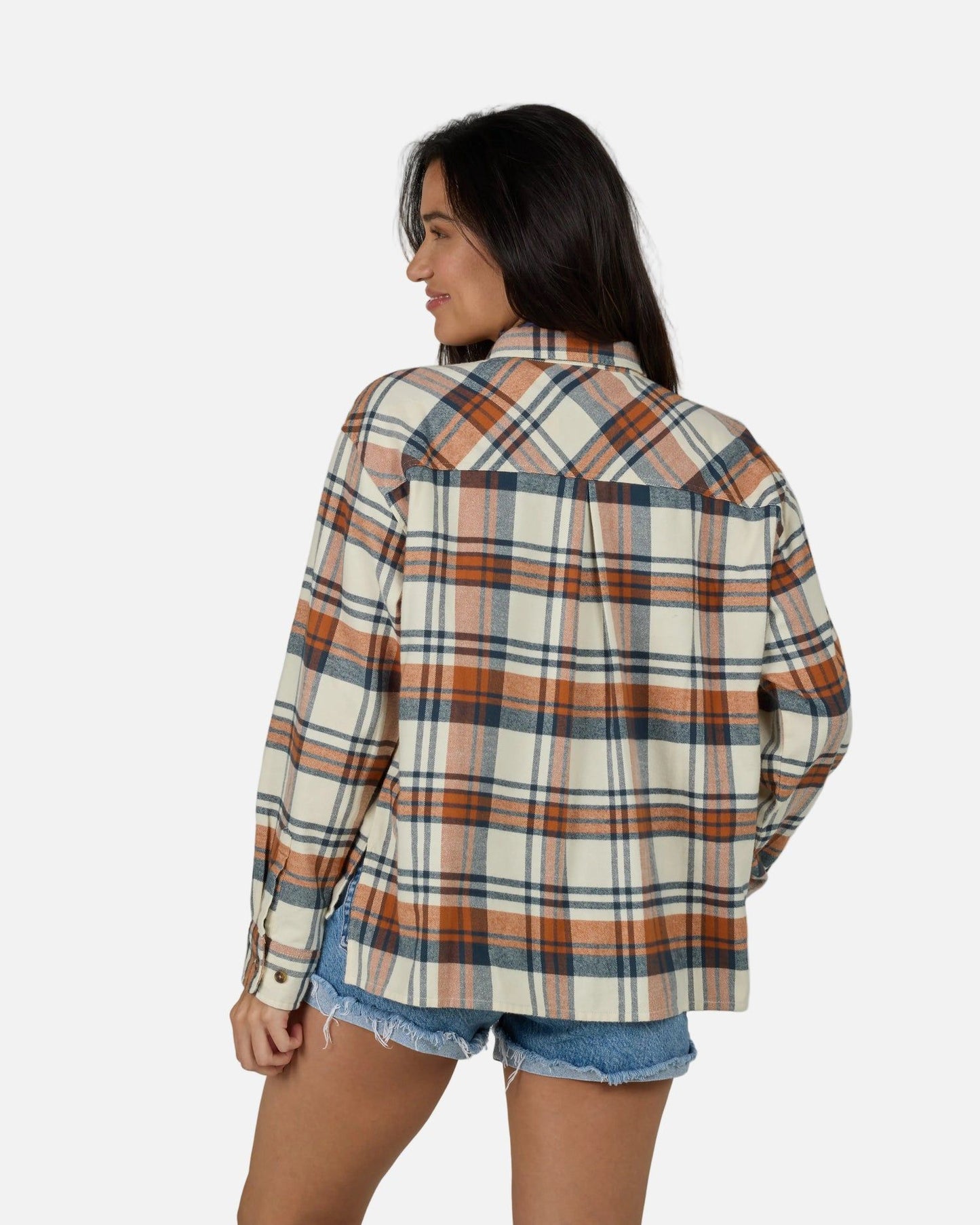 Salty Crew Nomad Flannel Bone