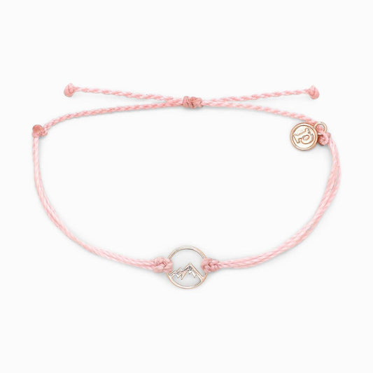 Pura Vida Sierra Rose Gold Brc Baby Pink