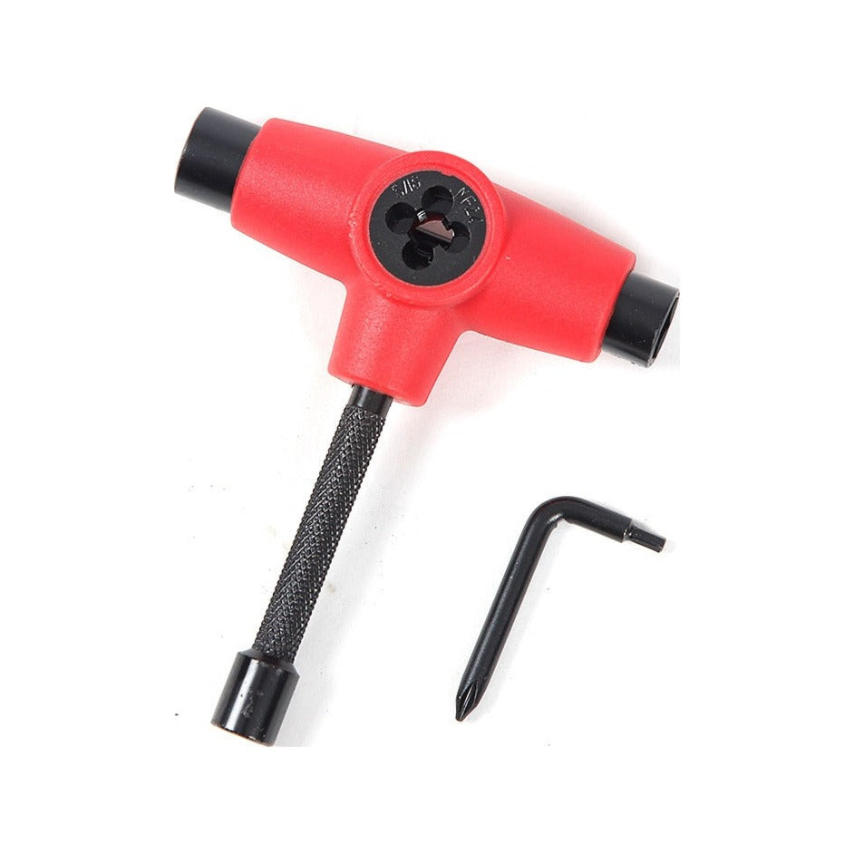 SantoLoco Compact All-in-One T-Tool Red