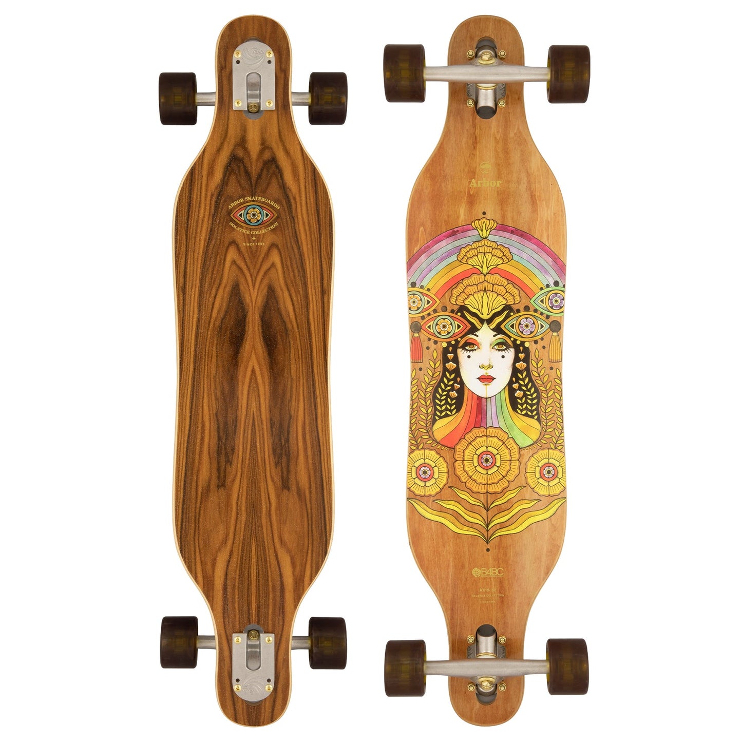 Arbor Axis Solstice 37 Longboard Multi