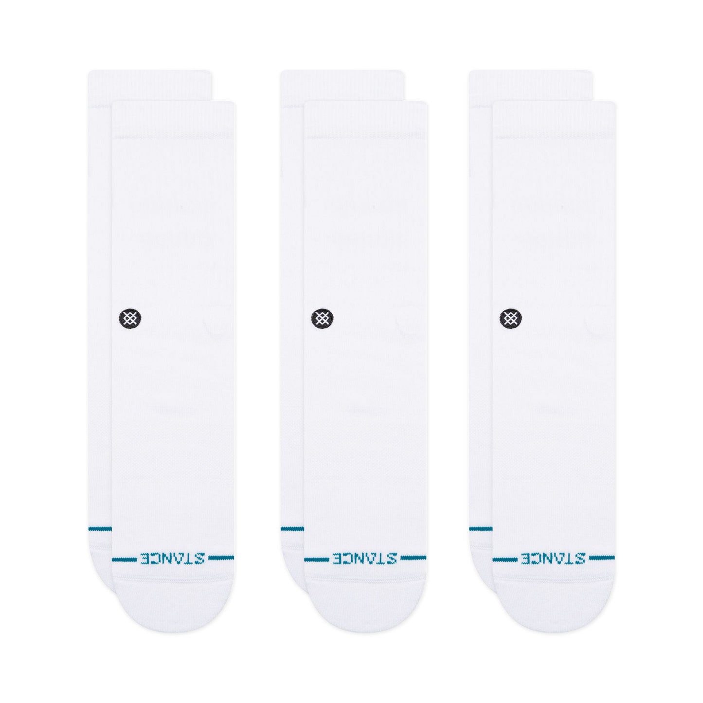 Stance Icon 3-Pack White