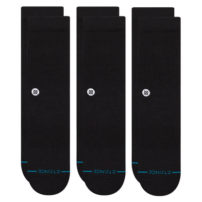 Stance ICON 3 Pack Black